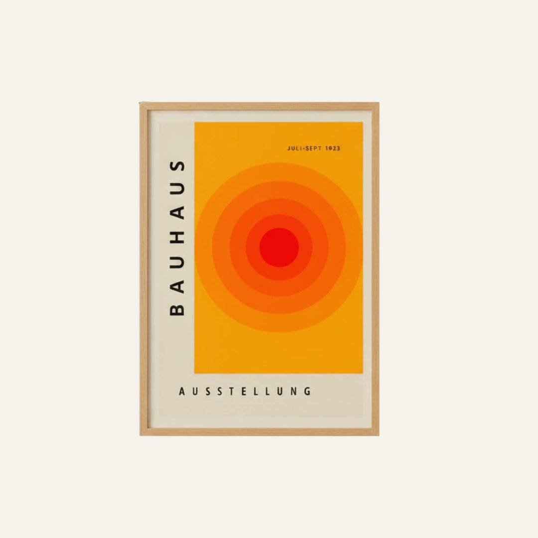 Affiche Bauhaus modèle 1