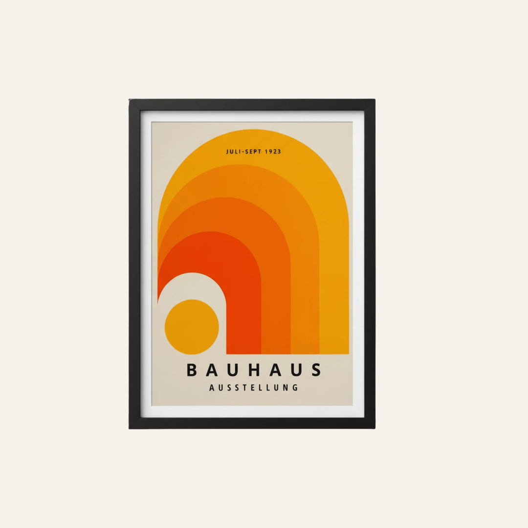 Affiche Bauhaus modèle 2