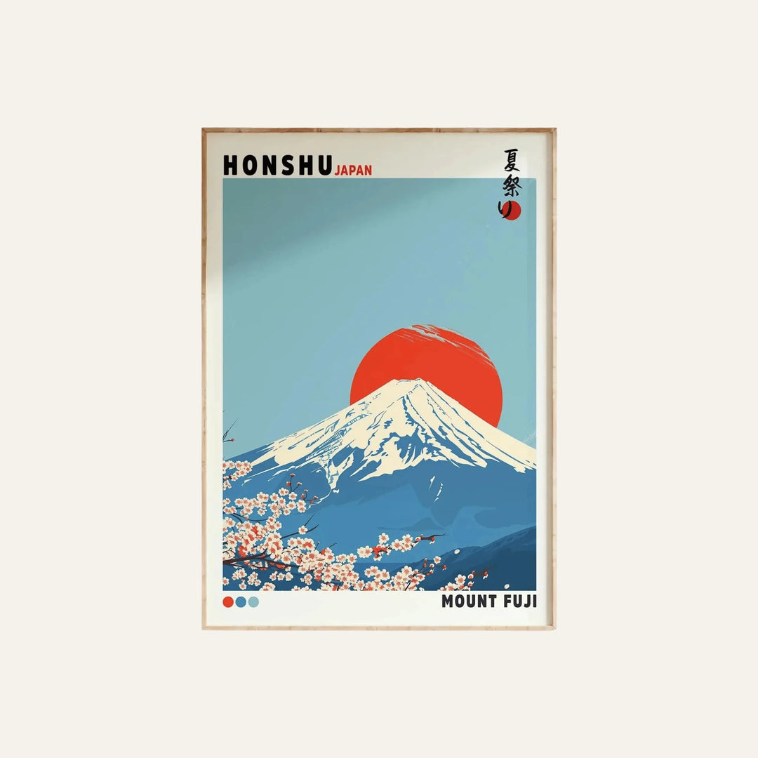 Affiche Japonaise modèle 1