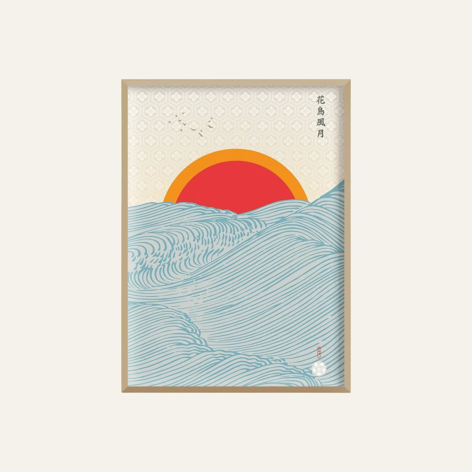 Affiche Japonaise modèle 3