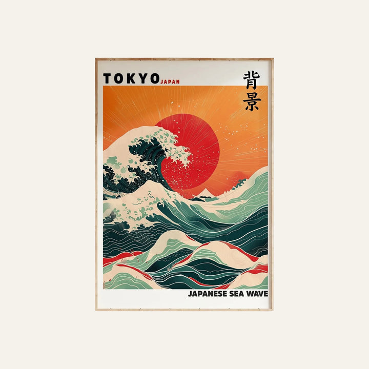 Affiche Japonaise modèle 8