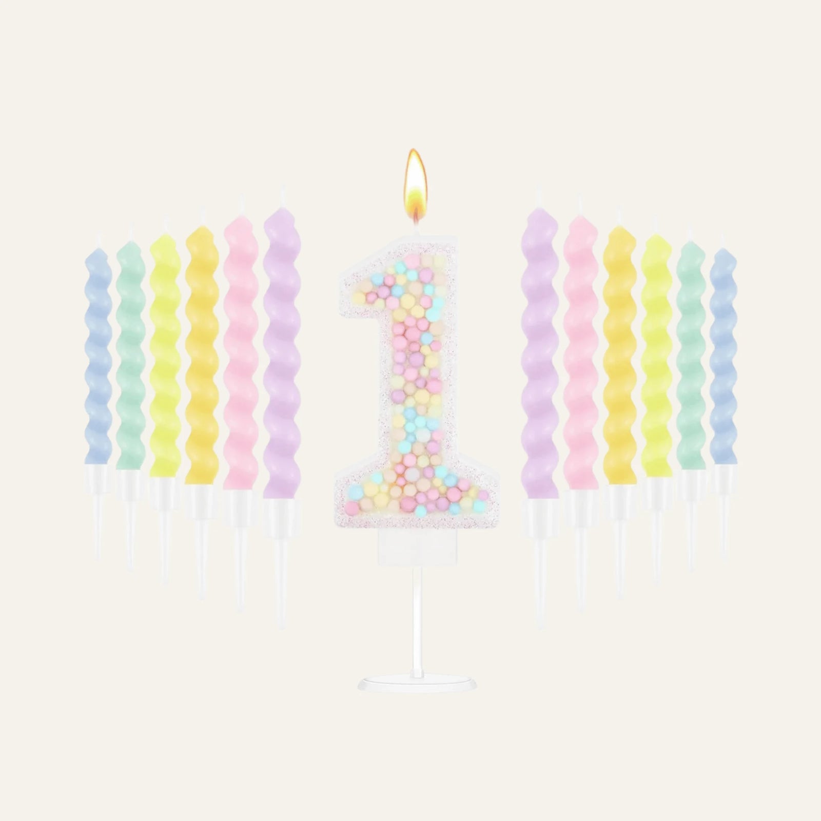 Bougie d'Anniversaire chiffre 1