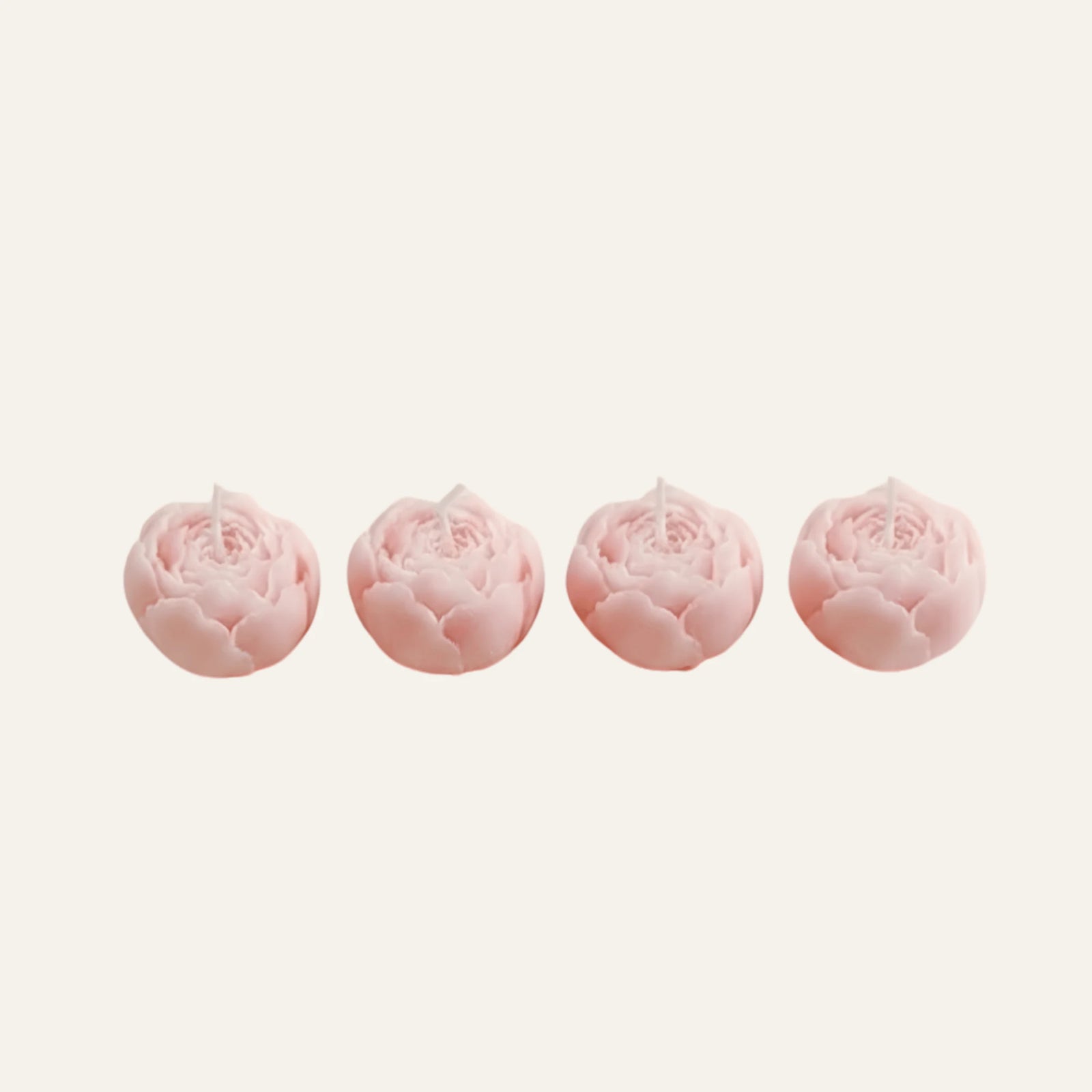 Bougie Fleur rose