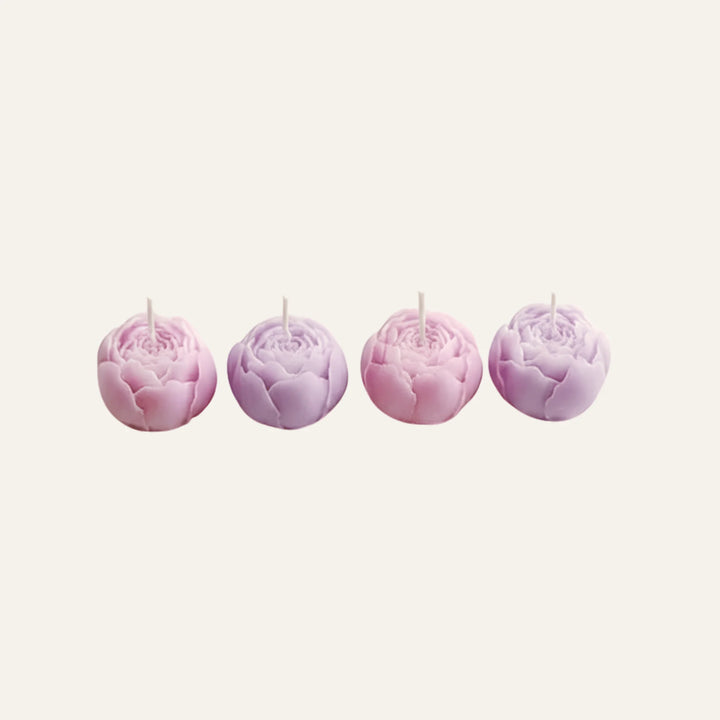 Bougie Fleur violette
