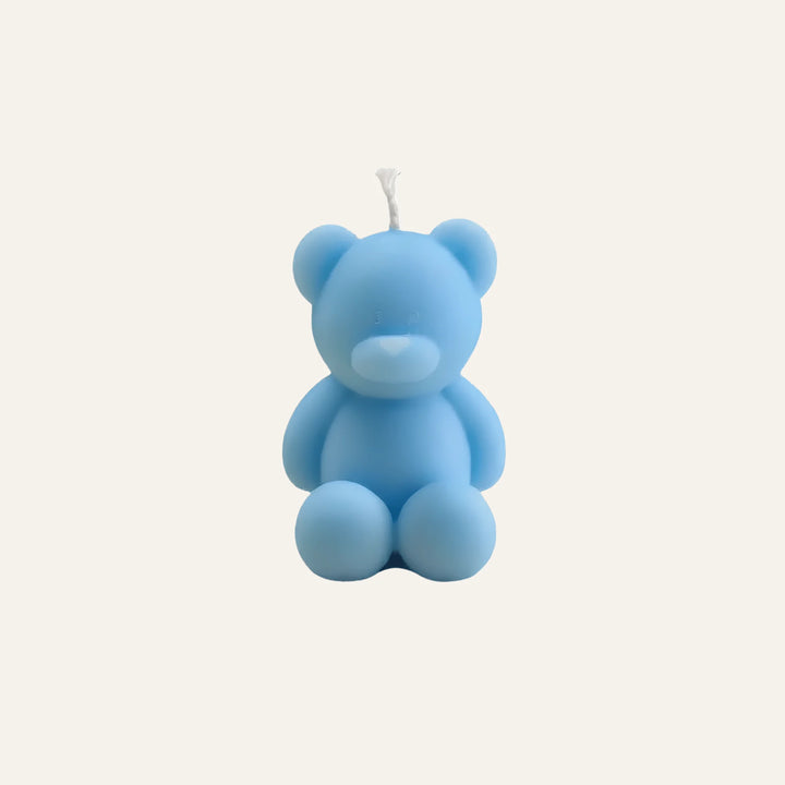 Bougie Ourson bleue