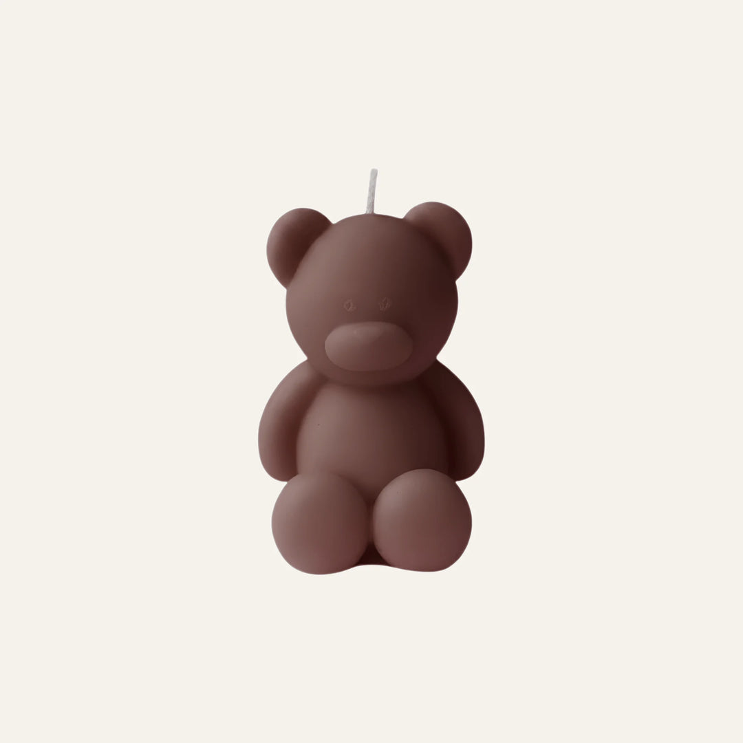 Bougie Ourson marron