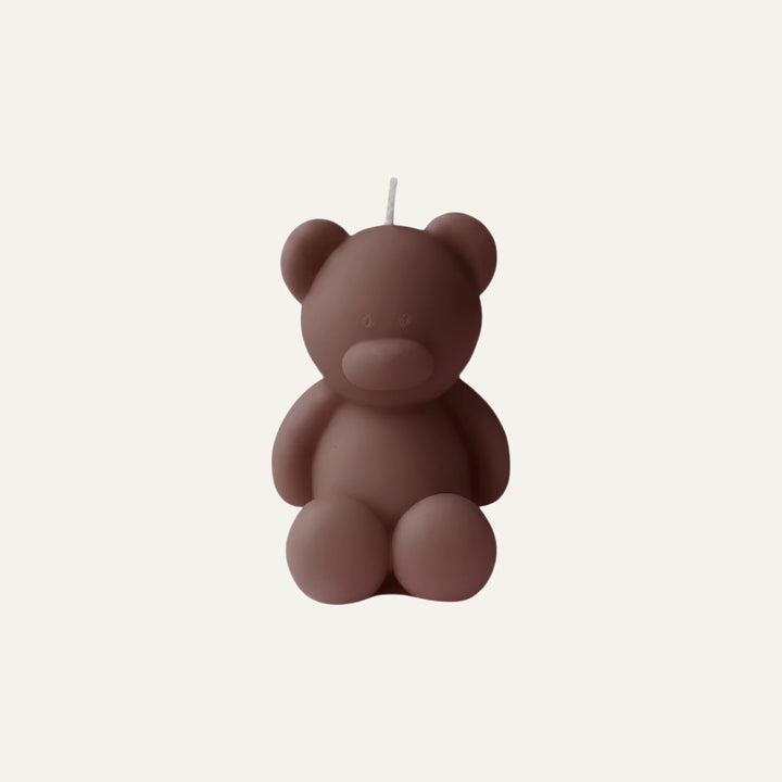Bougie Ourson marron
