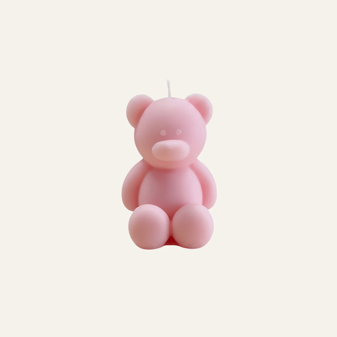 Bougie Ourson rose