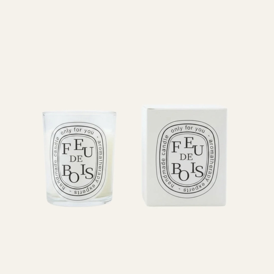 Bougie Parfumée Maison senteur feu de bois