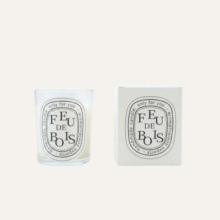 Bougie Parfumée Maison senteur feu de bois