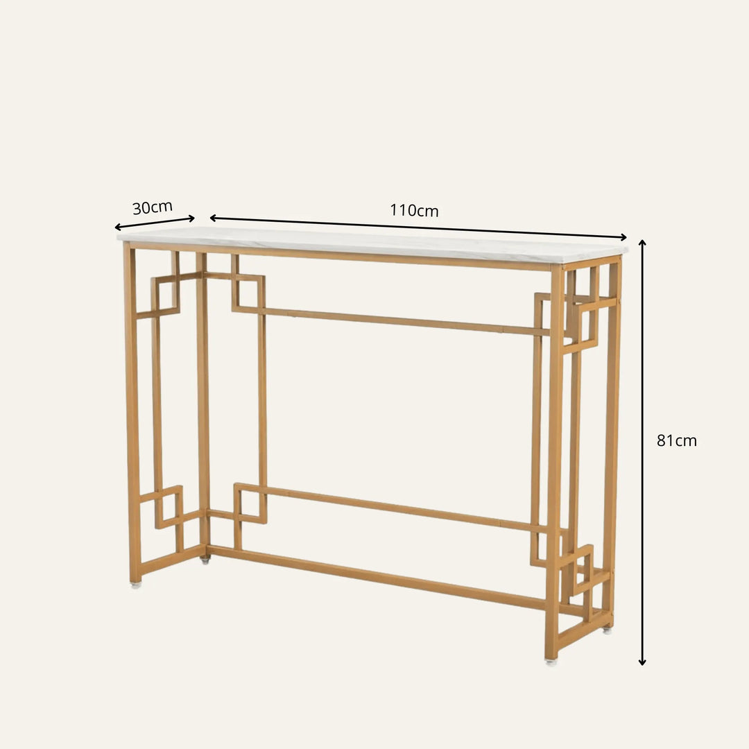 Dimensions de console d&
