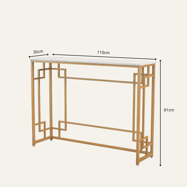 Dimensions de console d&