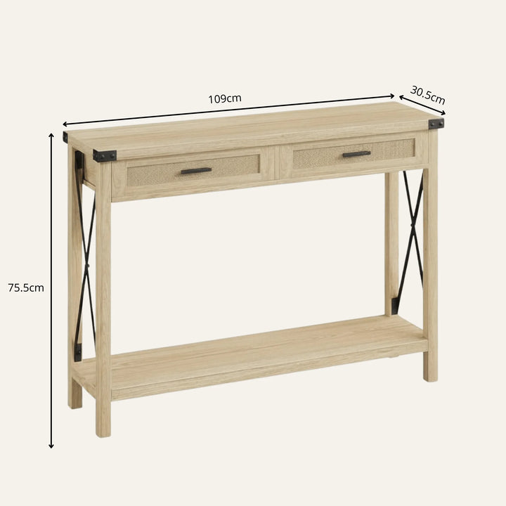 Dimensions de console d&