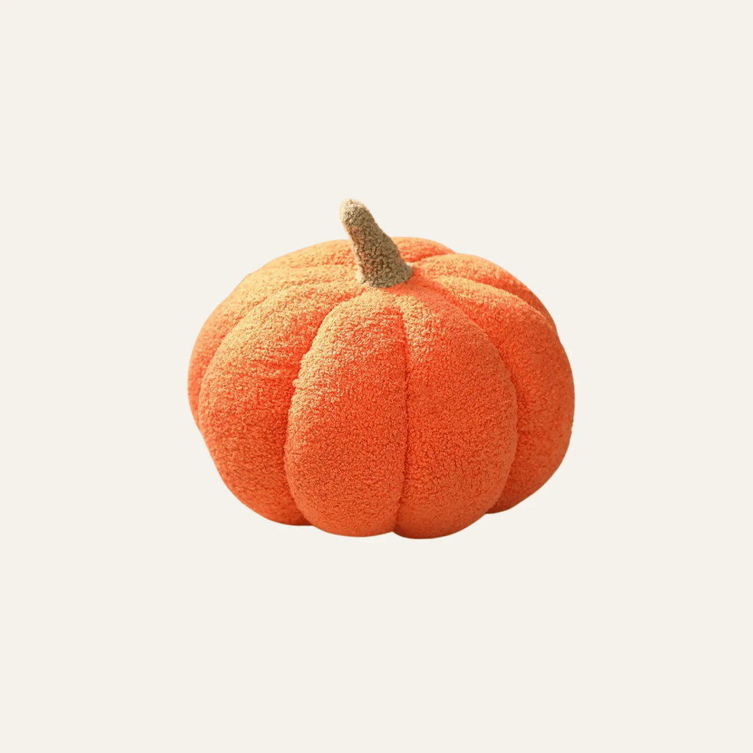 Vue produit de coussin citrouille pour canapé