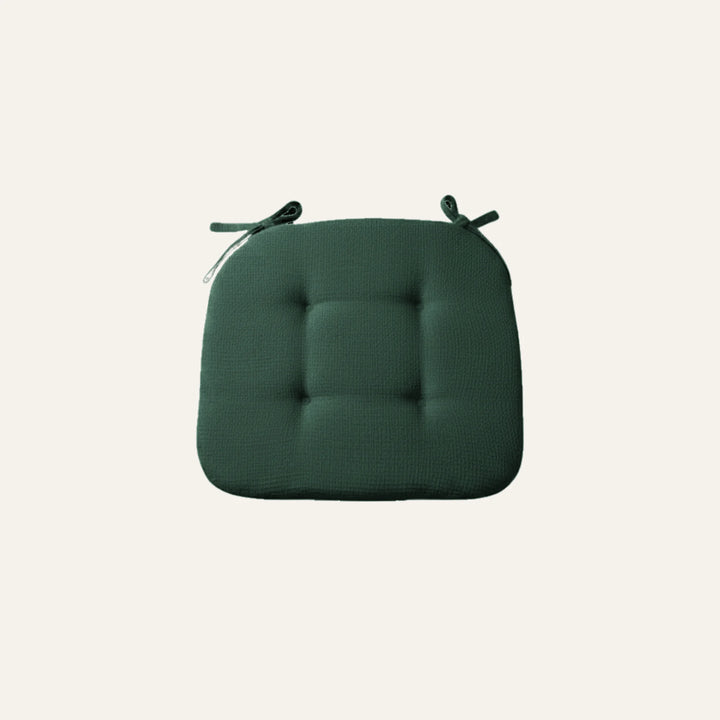 Coussin de Chaise Carré vert