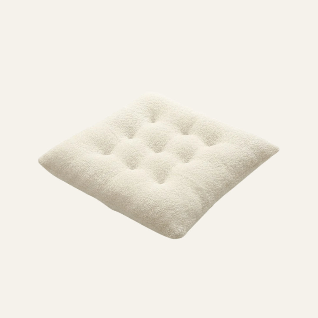 Coussin de Chaise Épais crème
