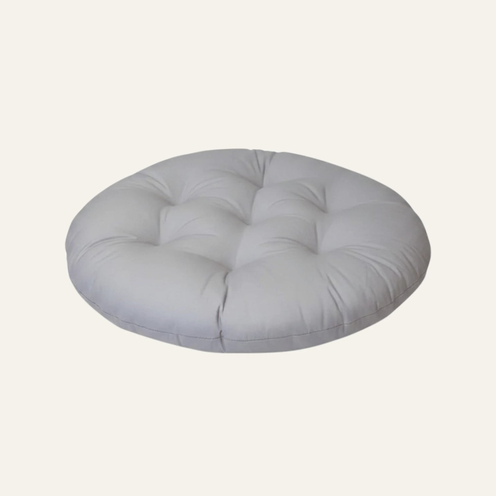 Coussin de Chaise Rond gris