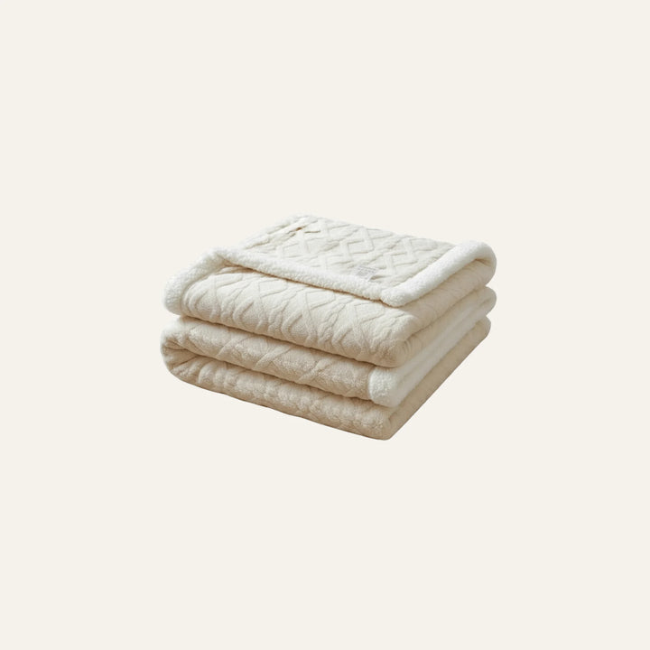 Couverture Chaude crème