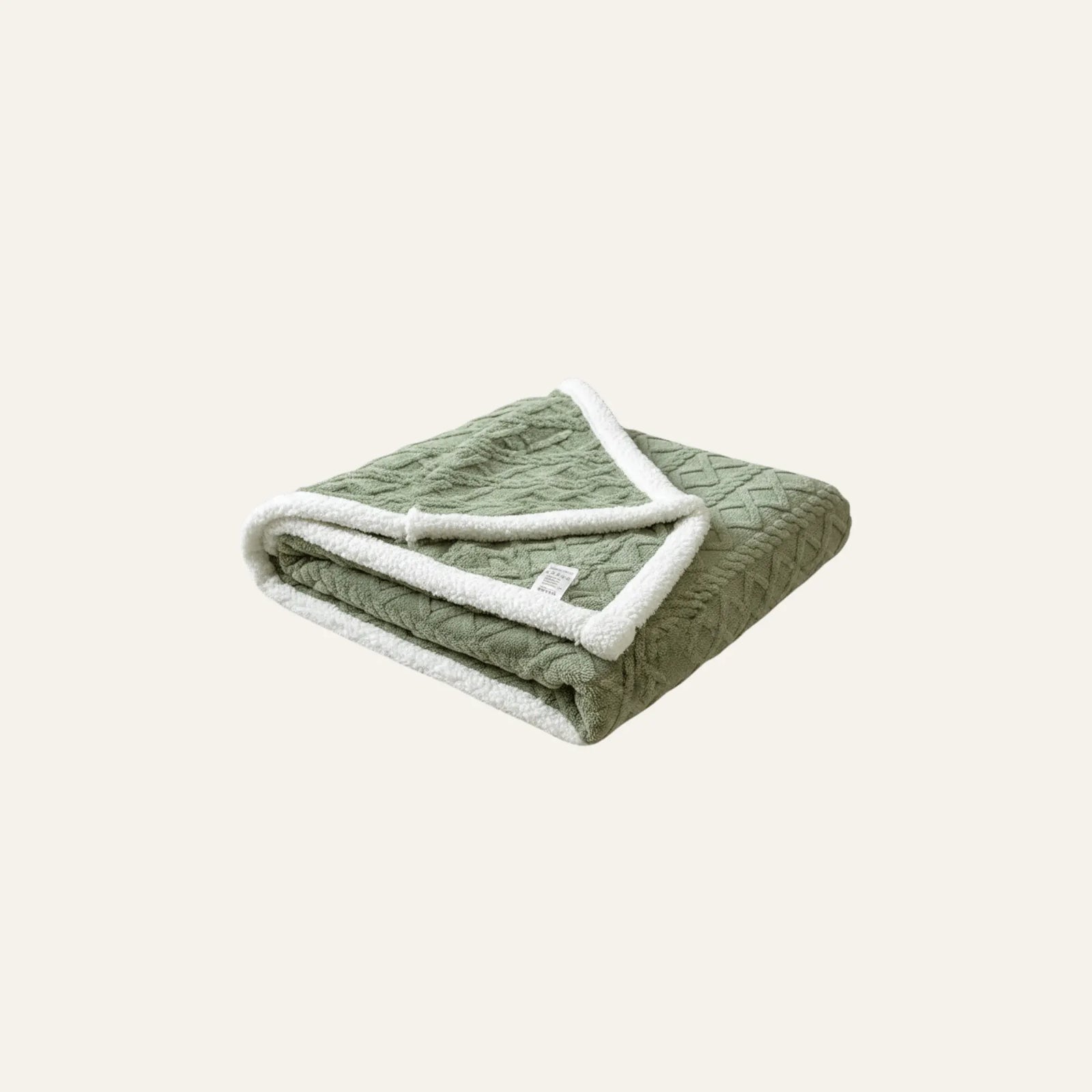 Couverture Chaude verte