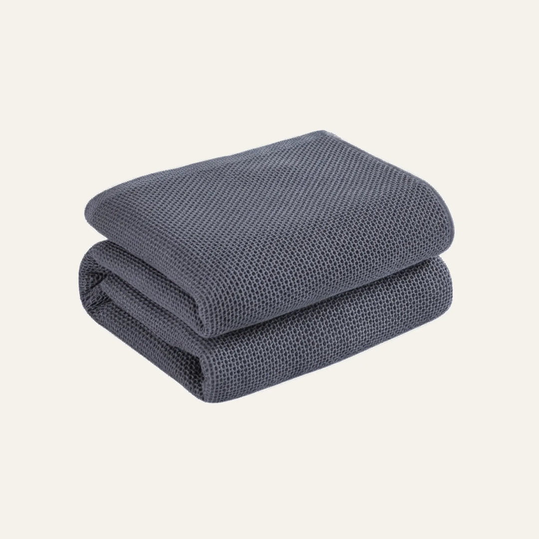 Couverture en Coton grise