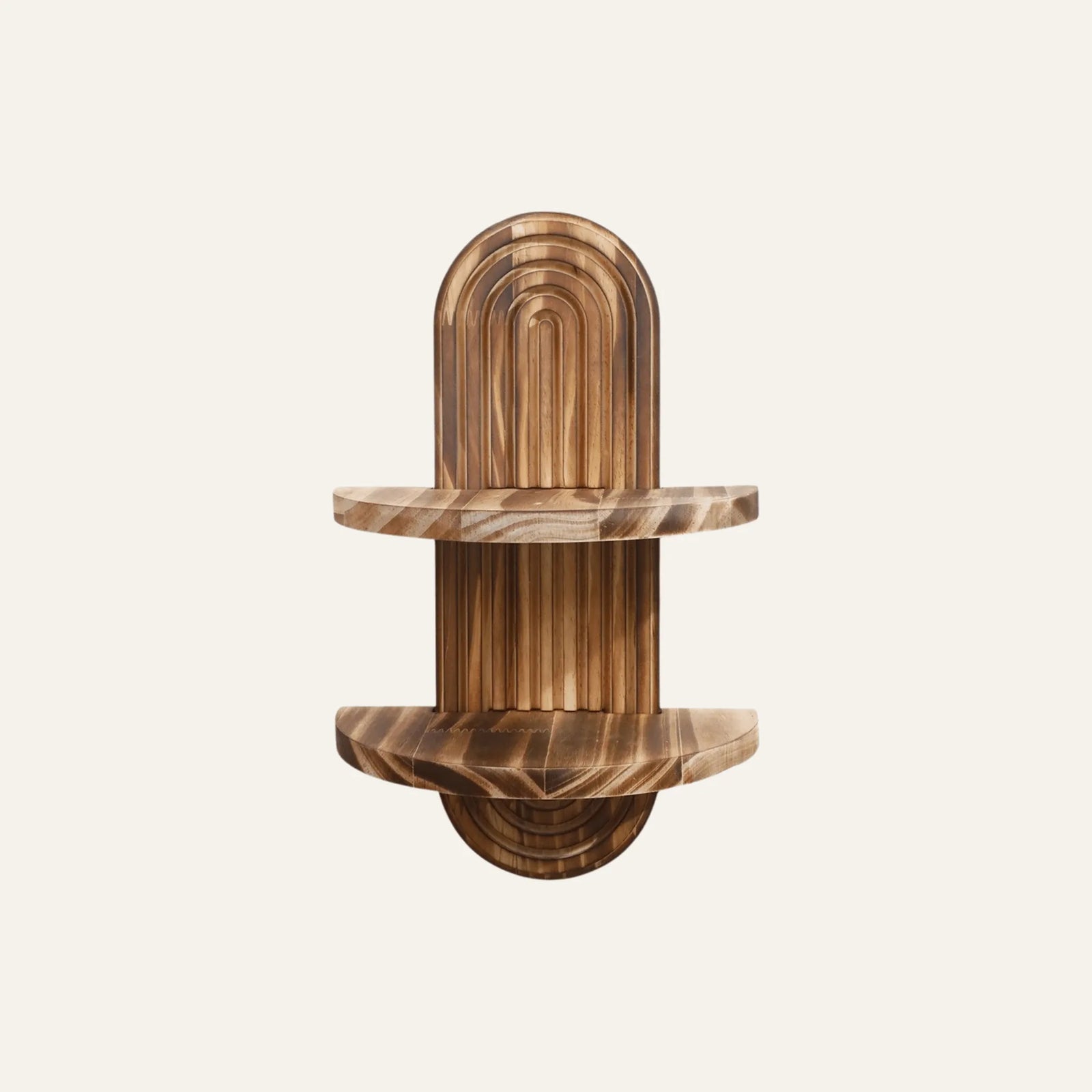 Étagère Murale en Bois Massif vue produit pour rangement mural
