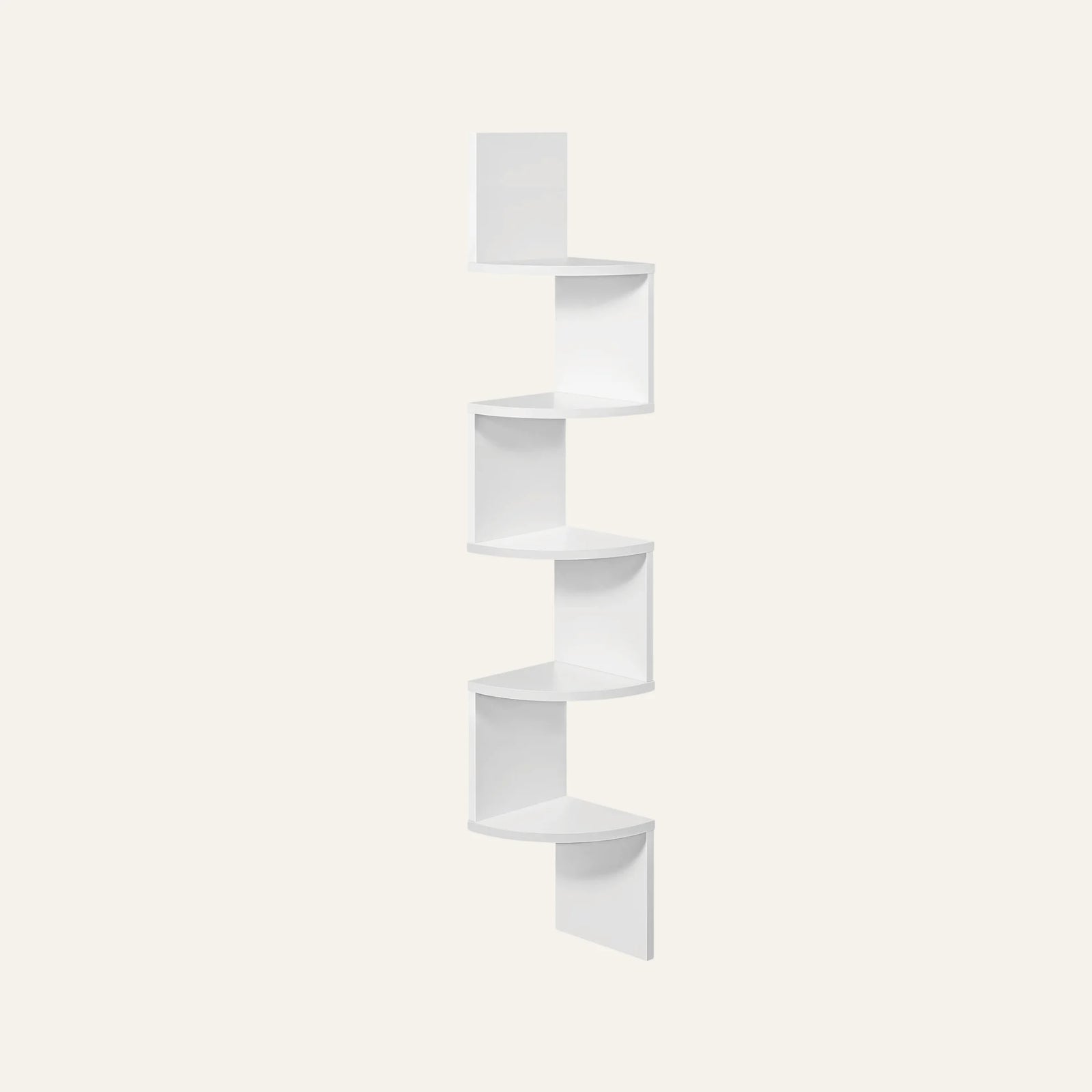 Étagère Murale d'Angle Design vue produit pour rangement mural