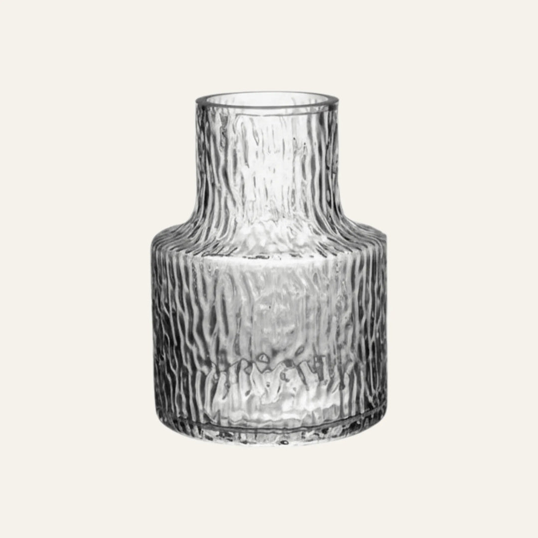 Grand Vase en Verre Transparent transparent