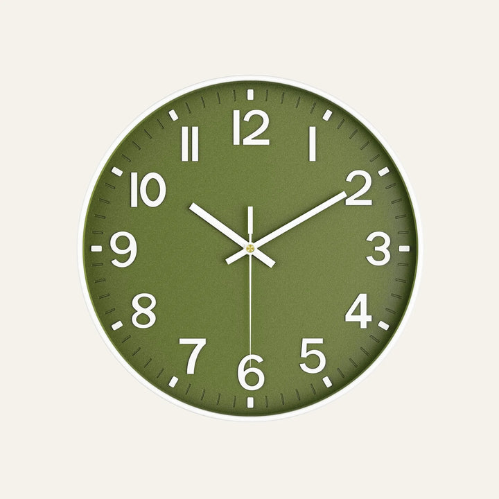 Horloge Murale Cuisine verte