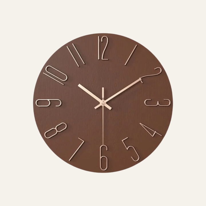 Horloge Murale de Salon marron