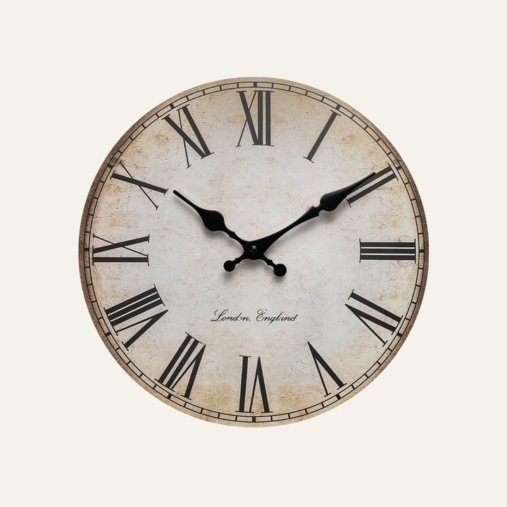 Vue produit de horloge murale vintage pour décoration murale