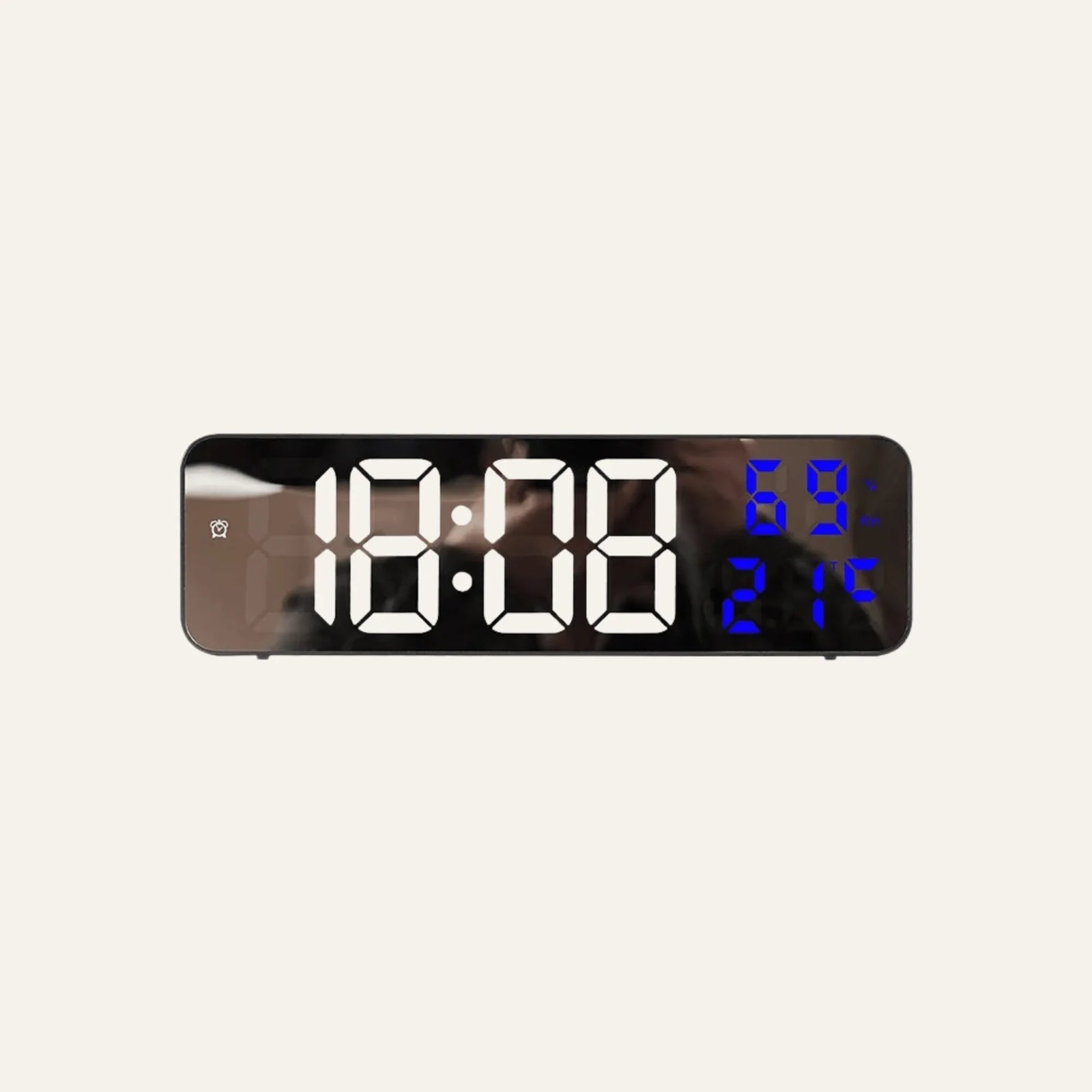 Horloge Numérique Murale bleue