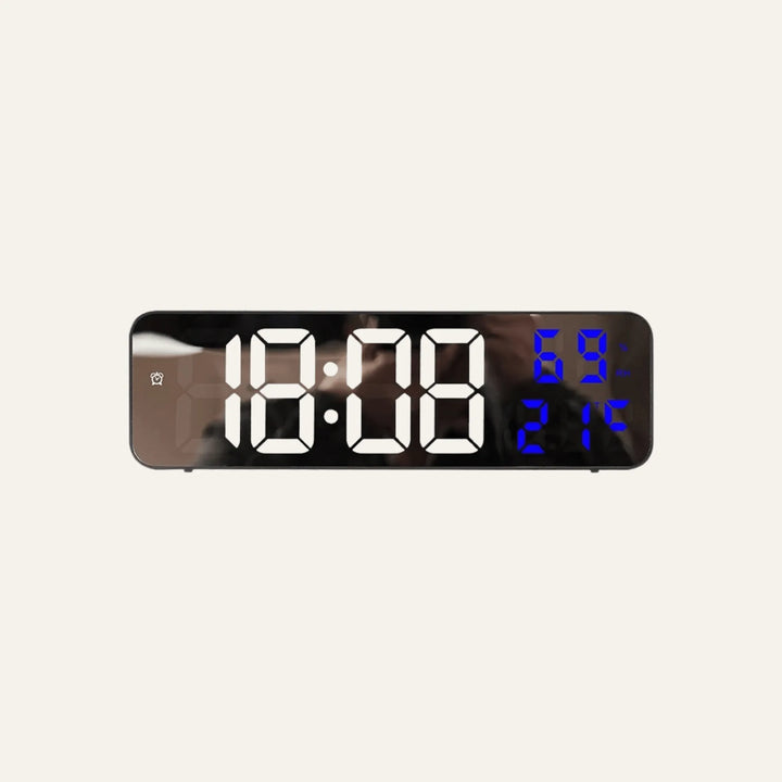 Horloge Numérique Murale bleue