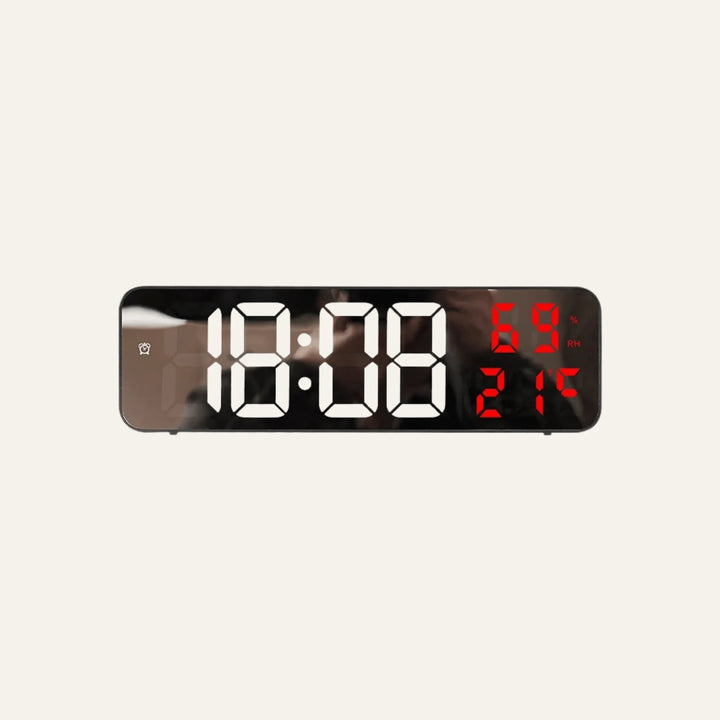 Horloge Numérique Murale rouge