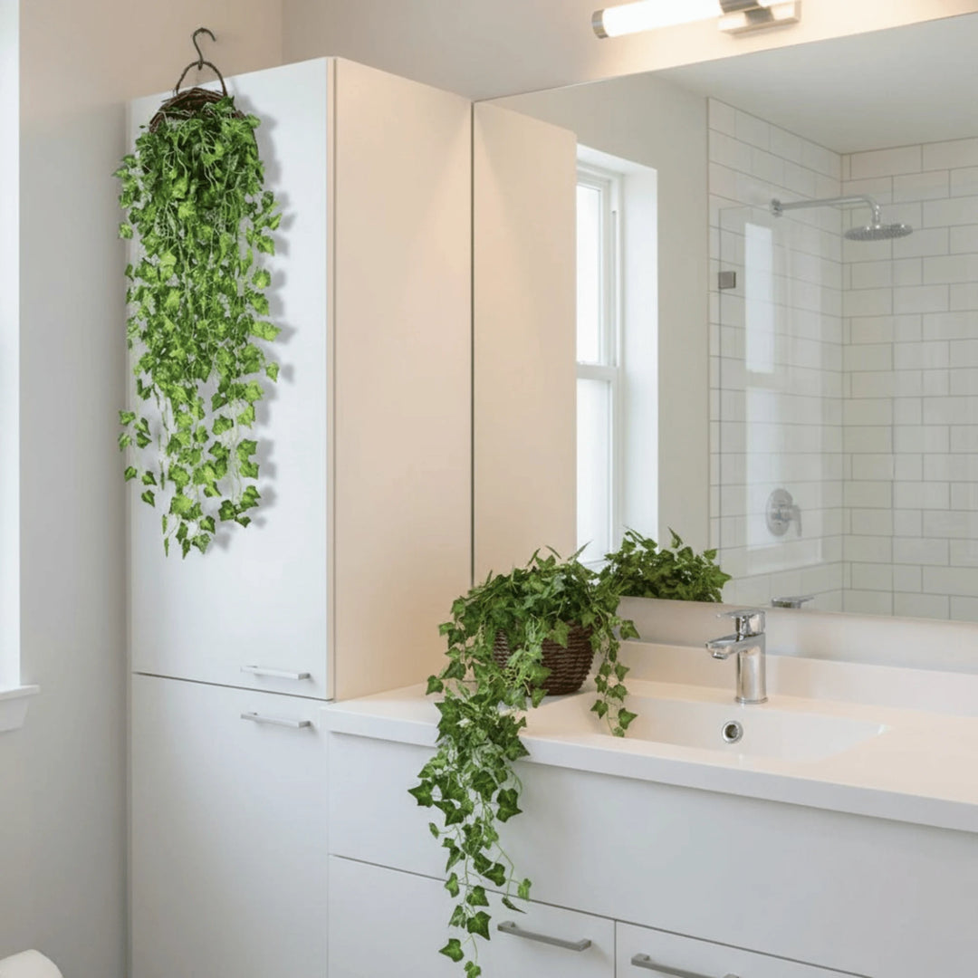 Lierre Artificiel en situation dans une décoration intérieure