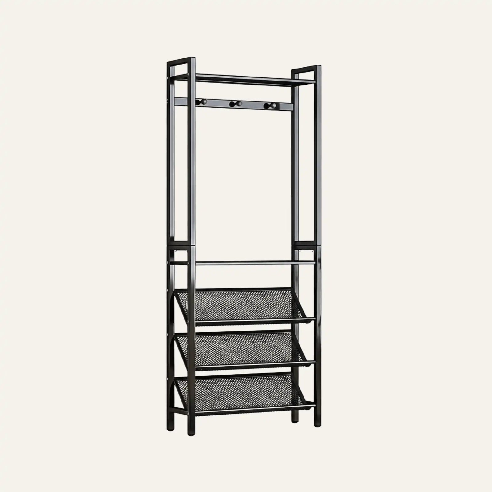 Meuble d'Entrée Porte-Manteau et Chaussures vue produit pour une entrée