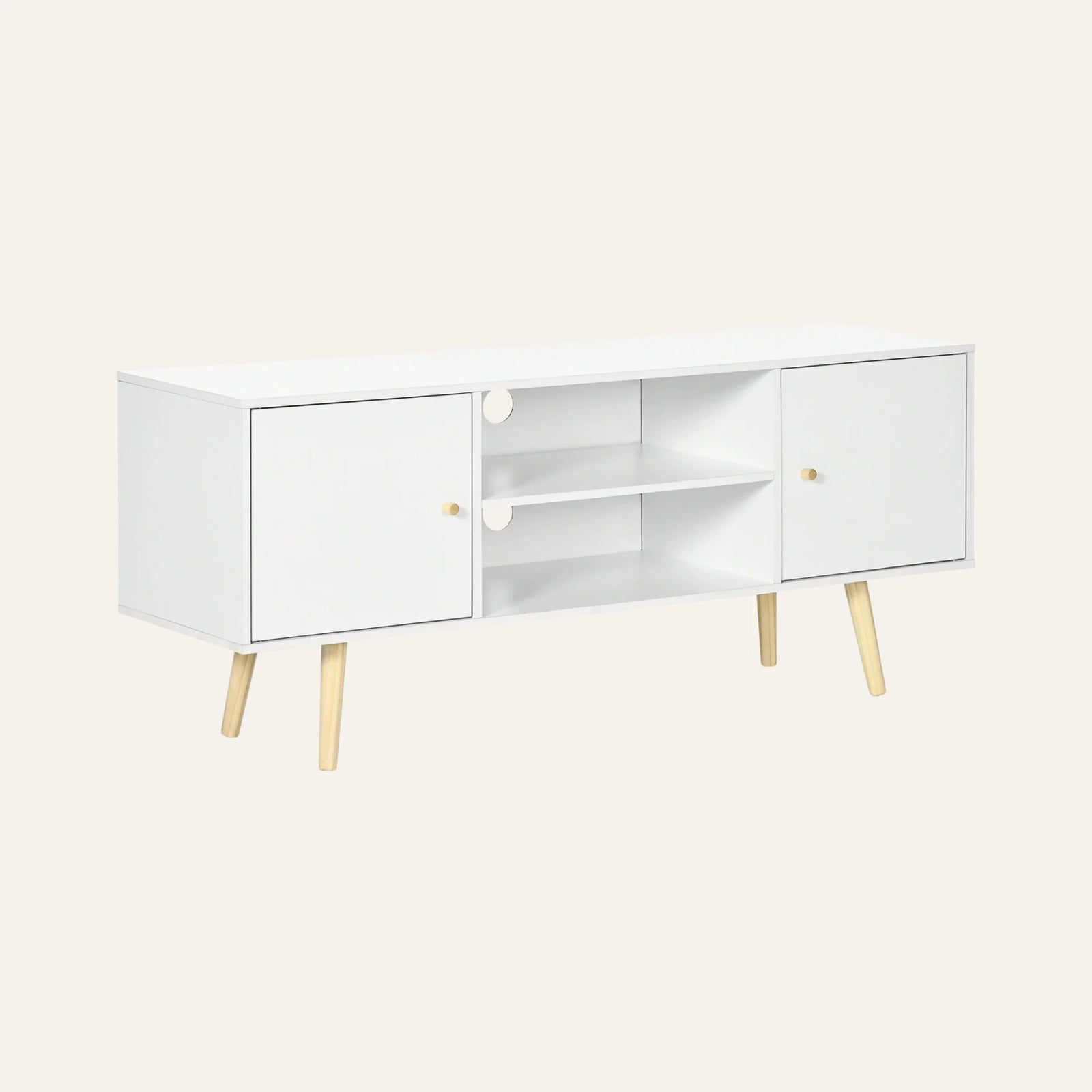 Meuble TV avec Rangement vue produit pour le salon