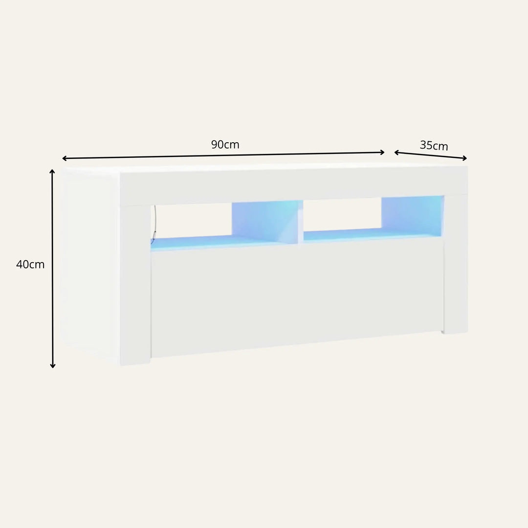 Dimensions de meuble tv led