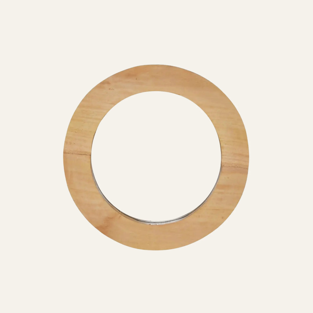 Vue produit de miroir mural bois pour décoration murale