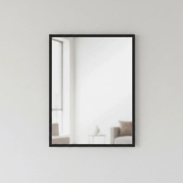 Miroir Mural Rectangulaire en situation sur un mur intérieur