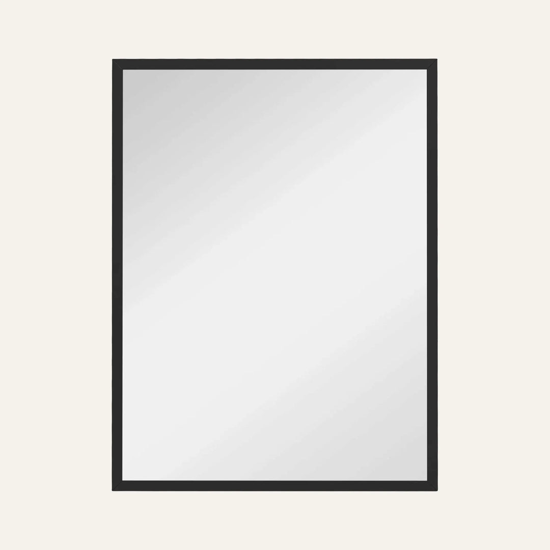 Vue produit de miroir mural rectangulaire pour décoration murale