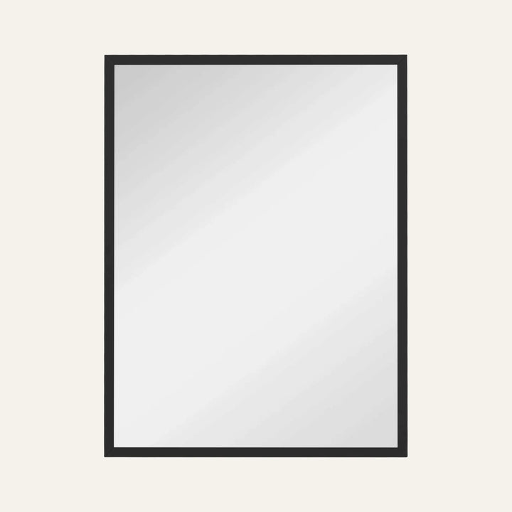 Vue produit de miroir mural rectangulaire pour décoration murale