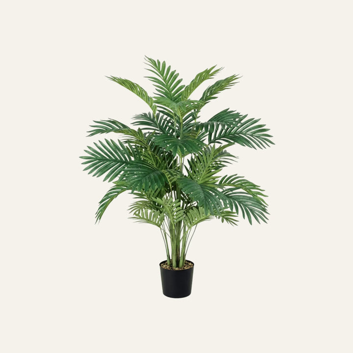 Vue produit de palmier artificiel pour décoration intérieure