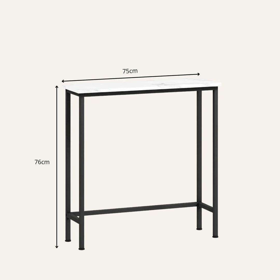 Dimensions de petite console d&