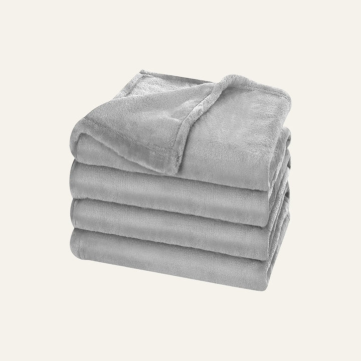 Plaid Polaire gris