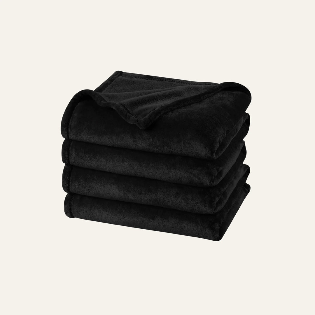 Plaid Polaire noir