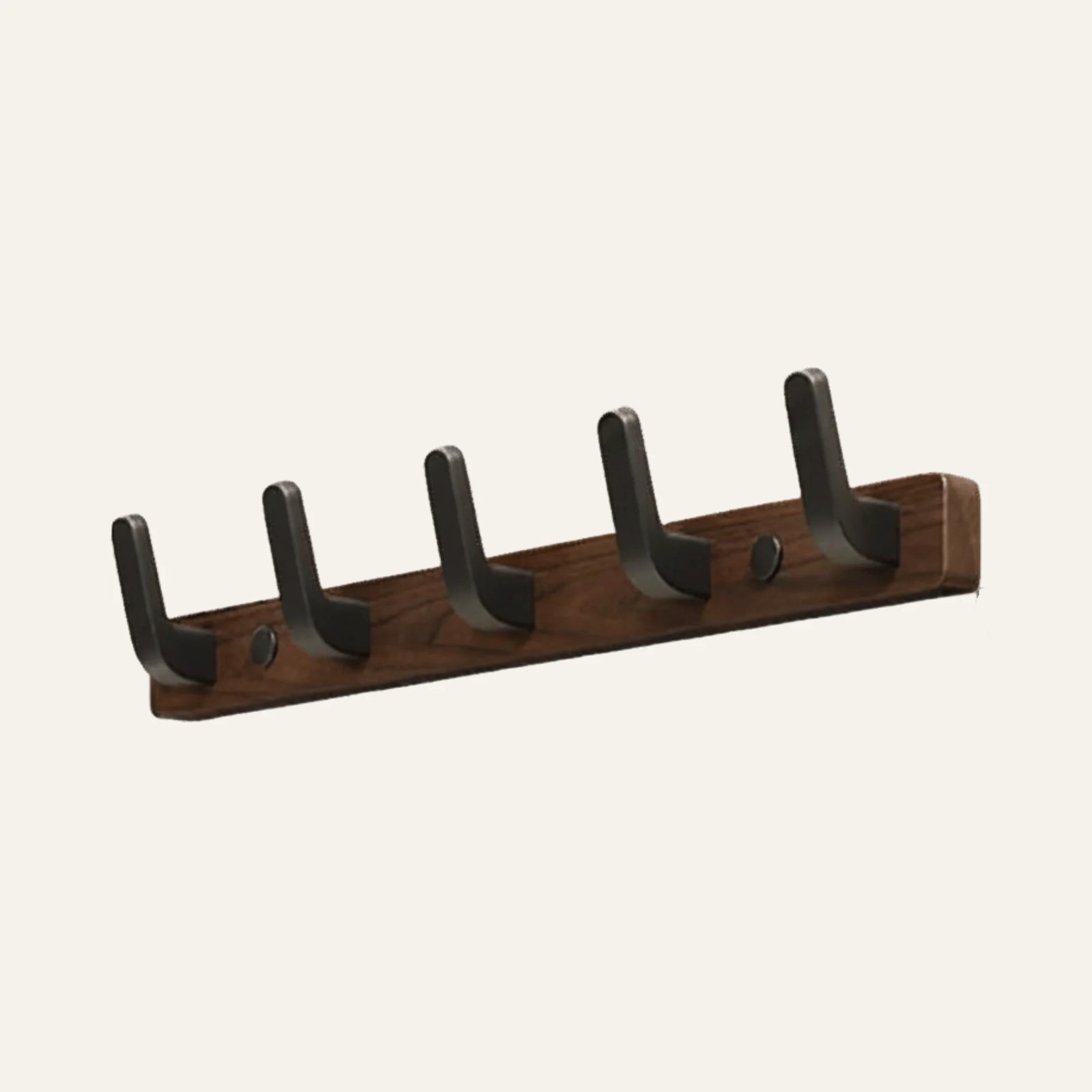 Porte-Manteau Mural en Bois vue produit pour une entrée