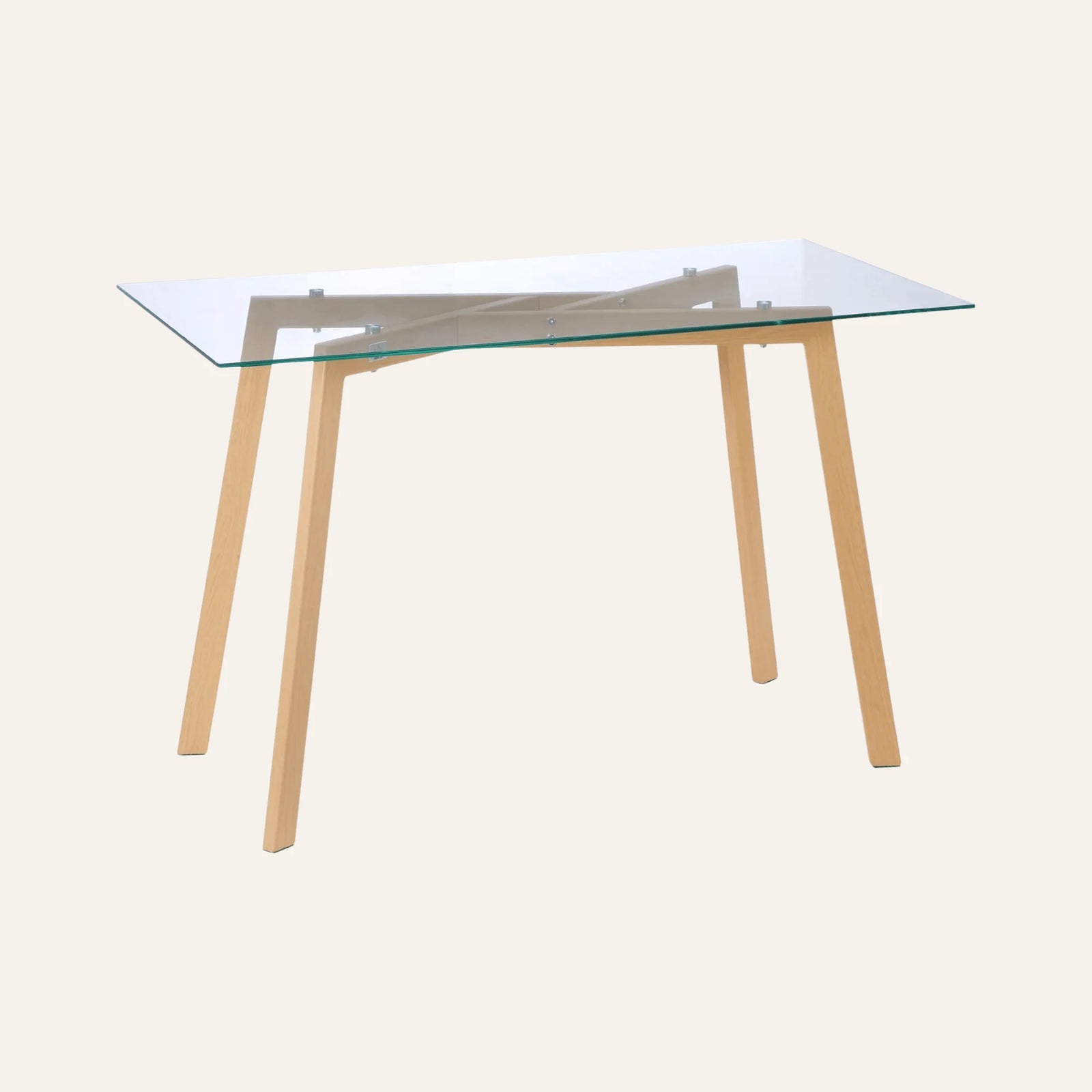 Table à Manger Verre vue produit pour la salle à manger