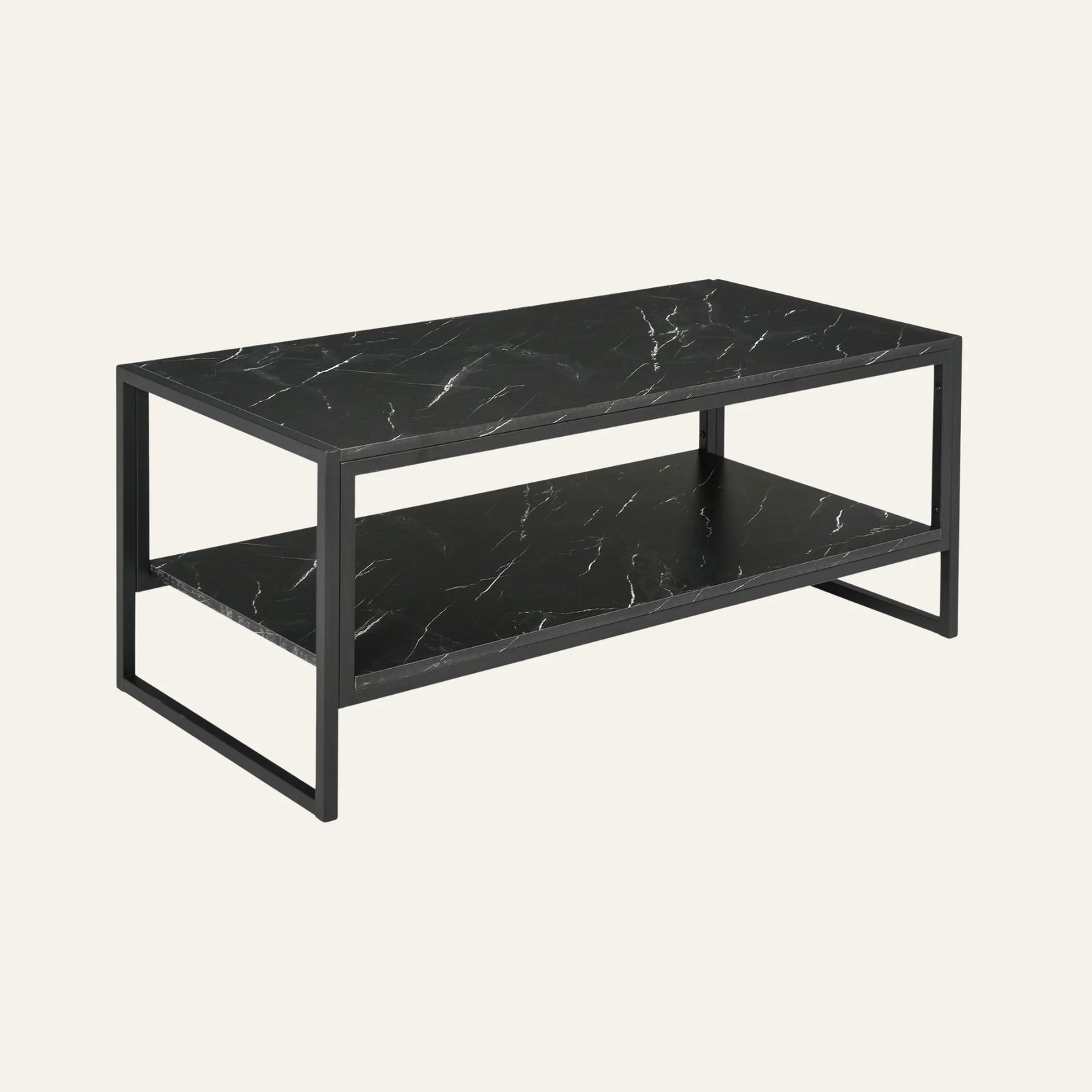 Table Basse Imitation Marbre vue produit pour le salon