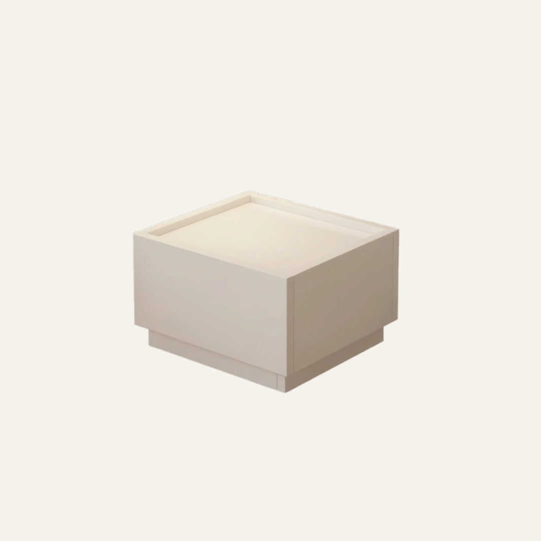 Table de Chevet Design Luxe vue produit pour la chambre