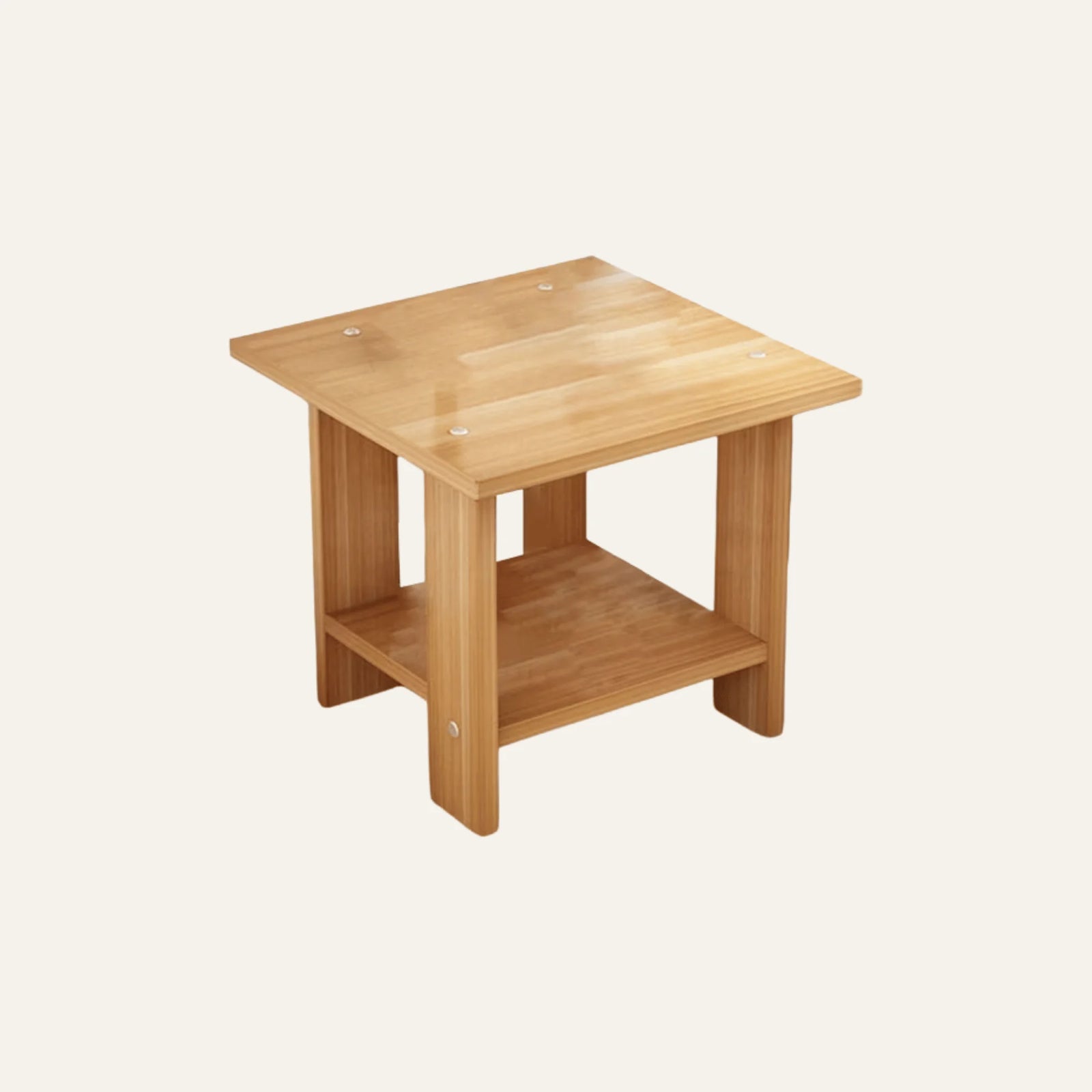 Table de Chevet en Bois vue produit pour la chambre